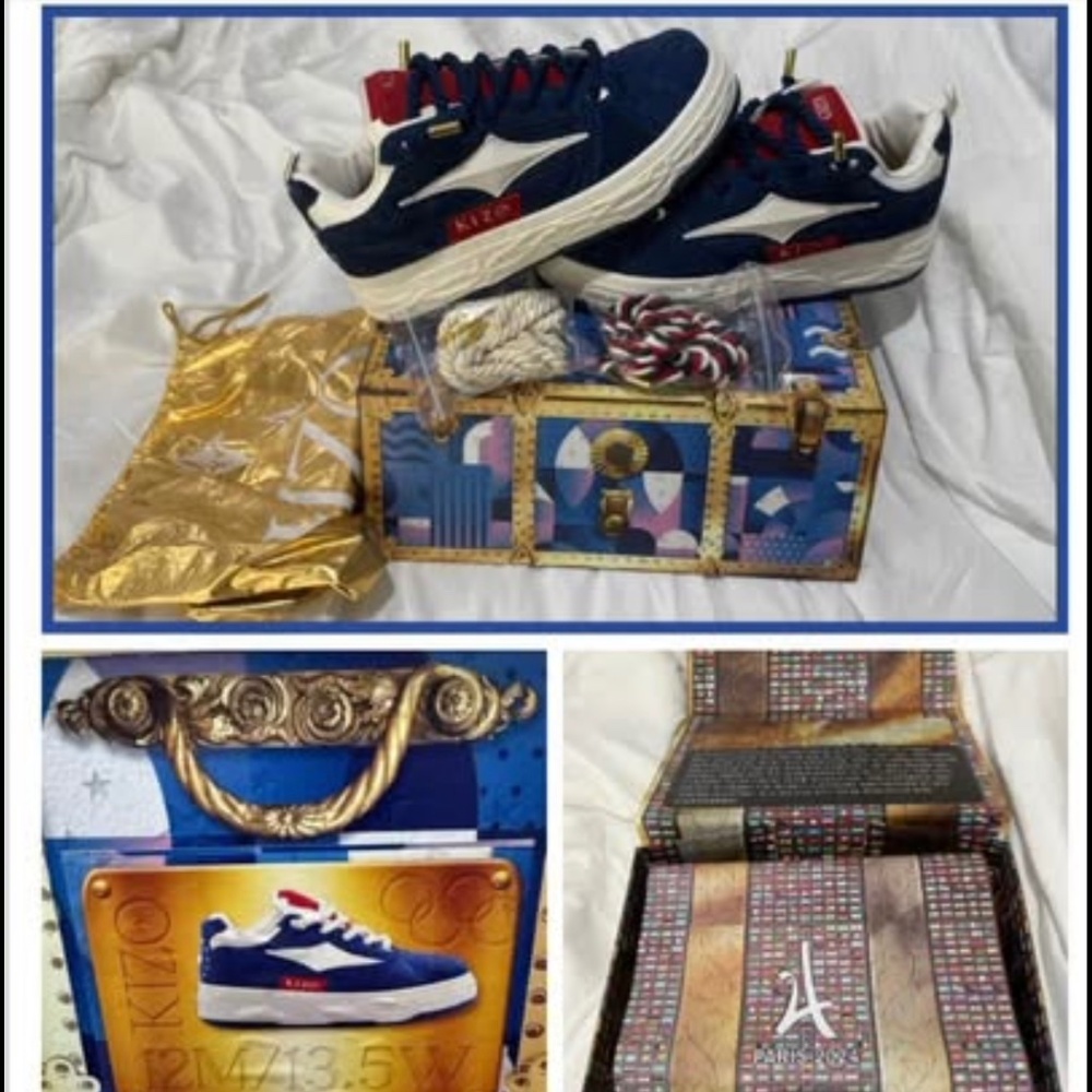 Kizo limited Paris Olympic 2024 edition fashion sneakers